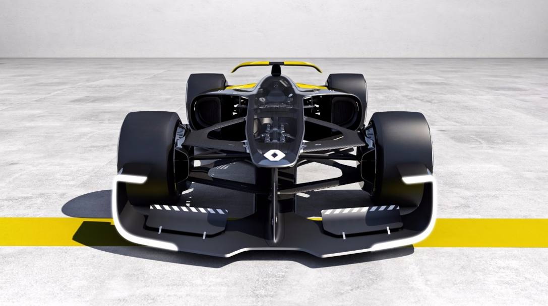 Come sar la Formula 1 nel 2027? La Renault presenta al Salone di Shanghai un a sua idea di futuro. Il concept ha abitacolo chiuso, pesa 600 kg e svilupperebbe 1340 cavalli 